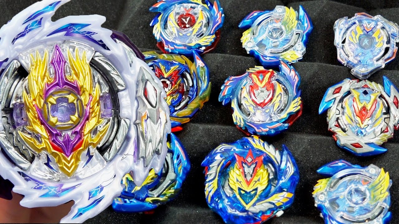 RAGE LONGINUS VS ALL VALKYRIE GENERATIONS! | Epic Beyblade Burst Sparking/Superking Battle