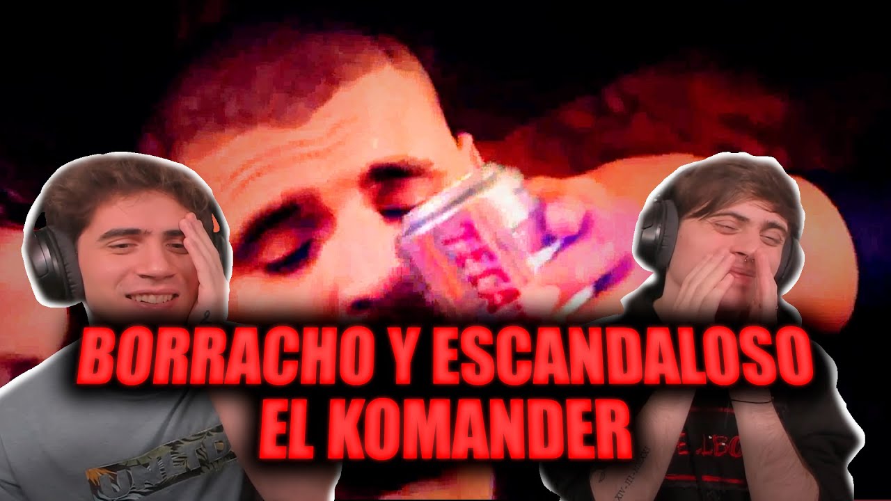 ARGENTINOS REACCIONAN A El Komander - Borracho Y Escandaloso (Video Oficial)