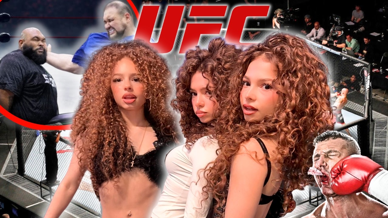 Kalogeras Sisters POWER SLAP AND UFC IN LAS VEGAS!