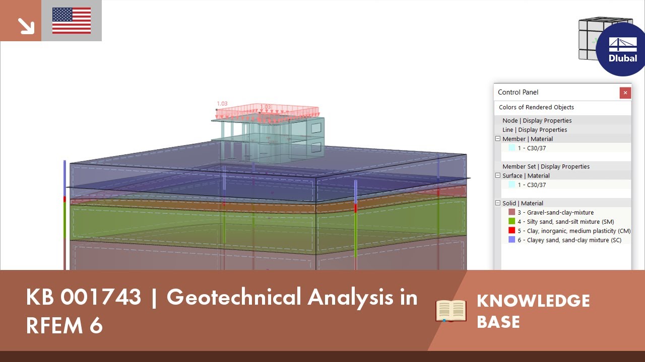KB 001743 | Geotechnical Analysis in RFEM 6