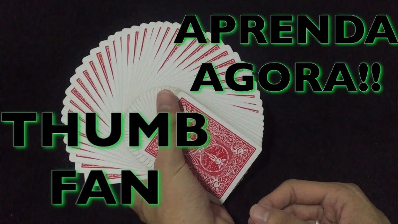 COMO FAZER O LEQUE COM DEDÃO