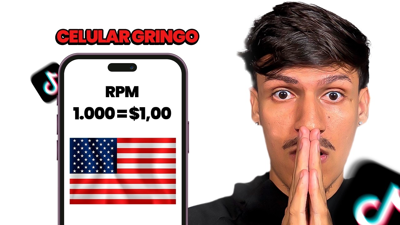 Como postar vídeos no TIKTOK GRINGO? - AULA COMPLETA