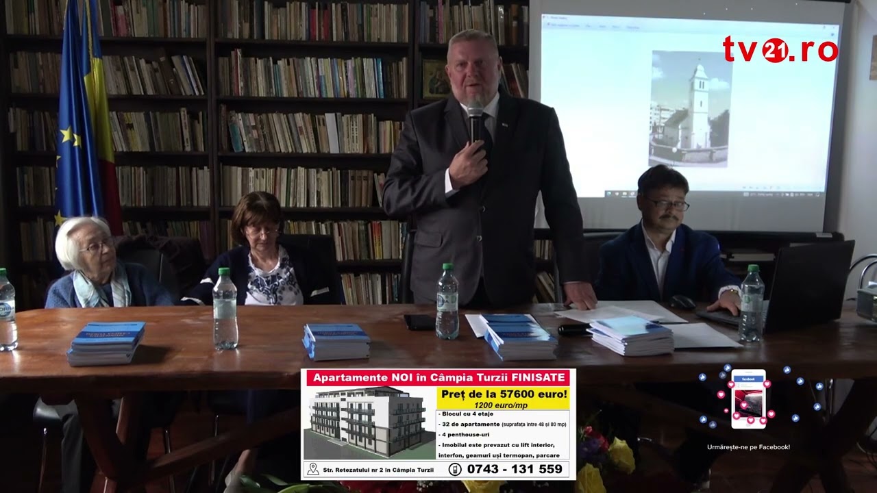 Lansare de carte- Clădiri și monumente istorice, 100 de ani de istorie locală