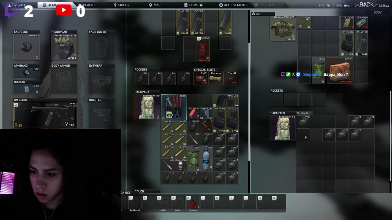 🔴Lv.43 If i end stream without beating Tarkov ill shake som in booty shorts