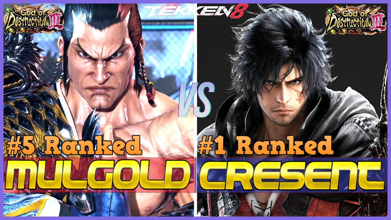 T8 ▰ MULGOLD (#5 Ranked Feng) Vs CRESCENT (#1 Ranked Clive) ▰ Tekken 8 High Level Gameplay