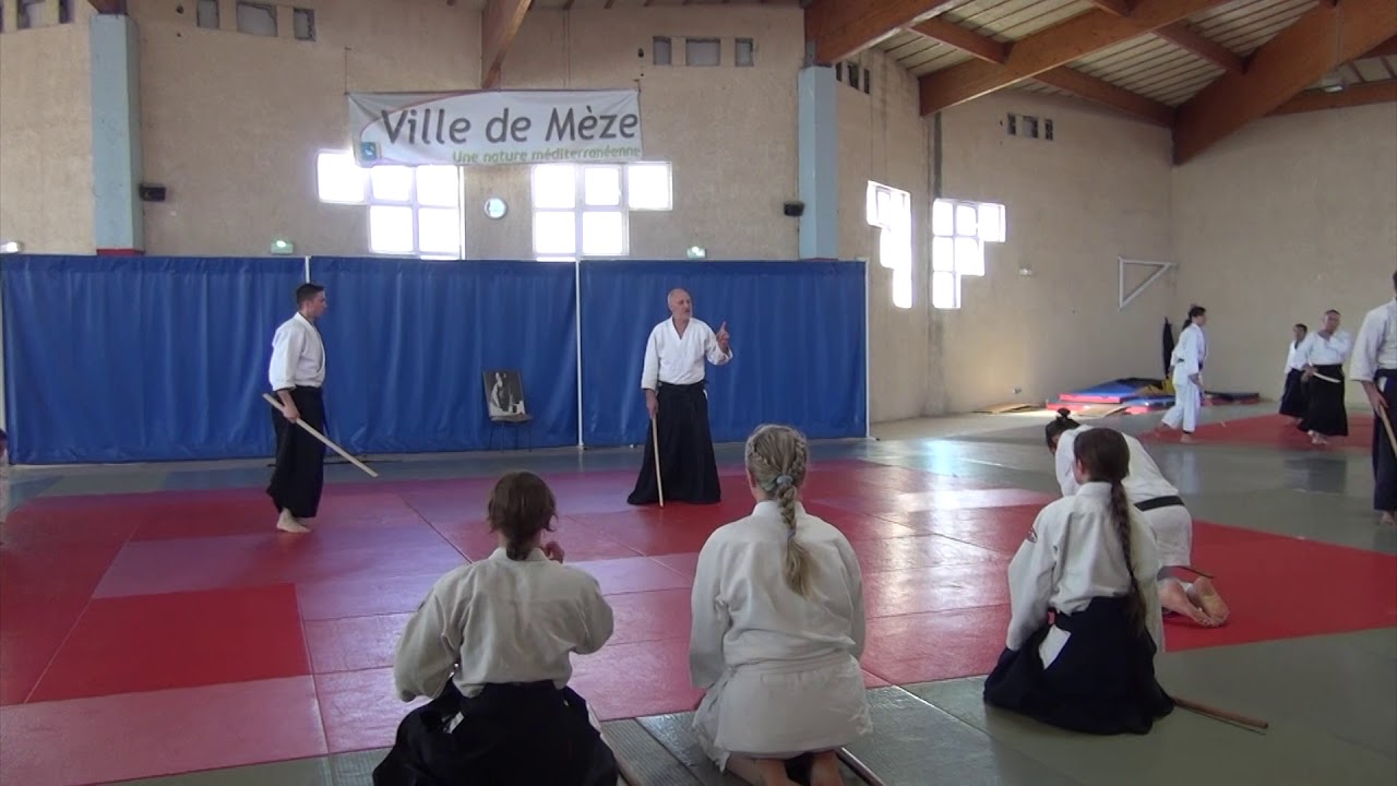Mèze 2019   Philippe Gouttard   un cours d'armes