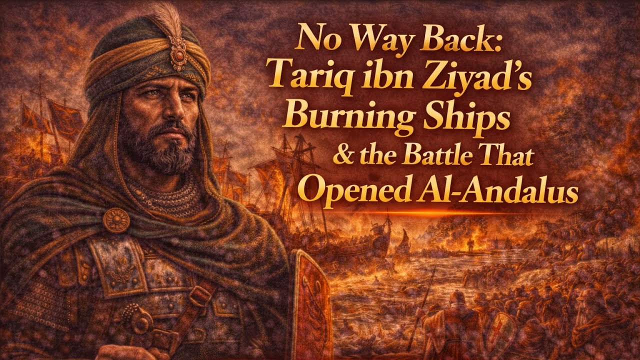 Tariq ibn Ziyad’s Burning Ships & the Battle That Opened Al-Andalus