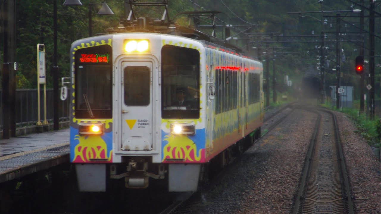 HK100形　ほくほく大島到着&出発