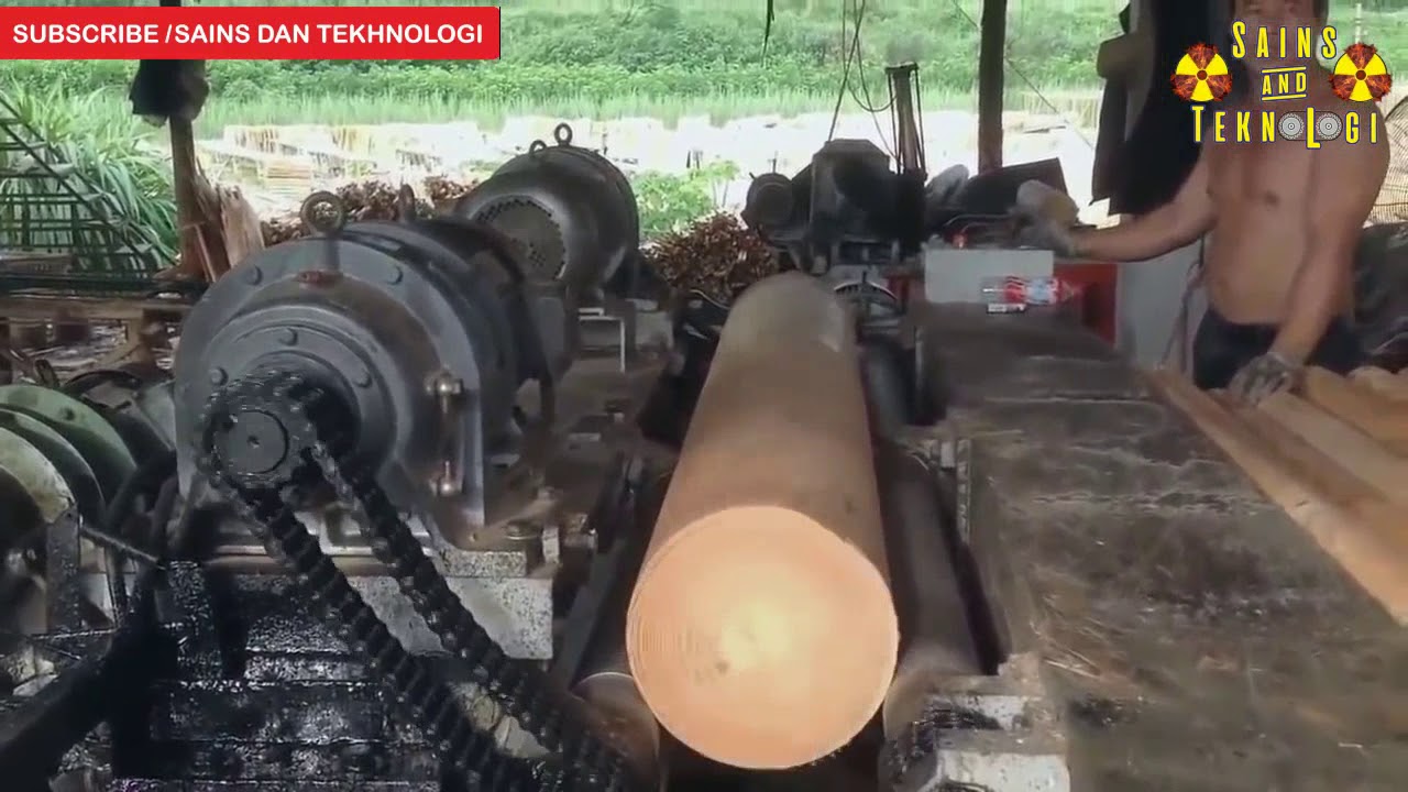 Pembuatan TRIPLEK KAYU JATI Tercepat di Dunia ★Teknologi Mesin Tercanggih Bang Jos