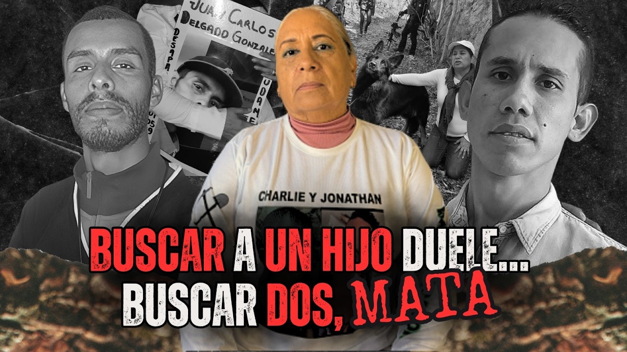 “Busco a mis hijos desaparecidos entre restos humanos, reviso bolsas con cuerpos y trozos de carne”