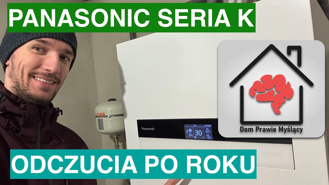 Pompa ciepła Panasonic seria K. Opinia po roku użytkowania. Ile dziennie kosztuje ogrzewanie?