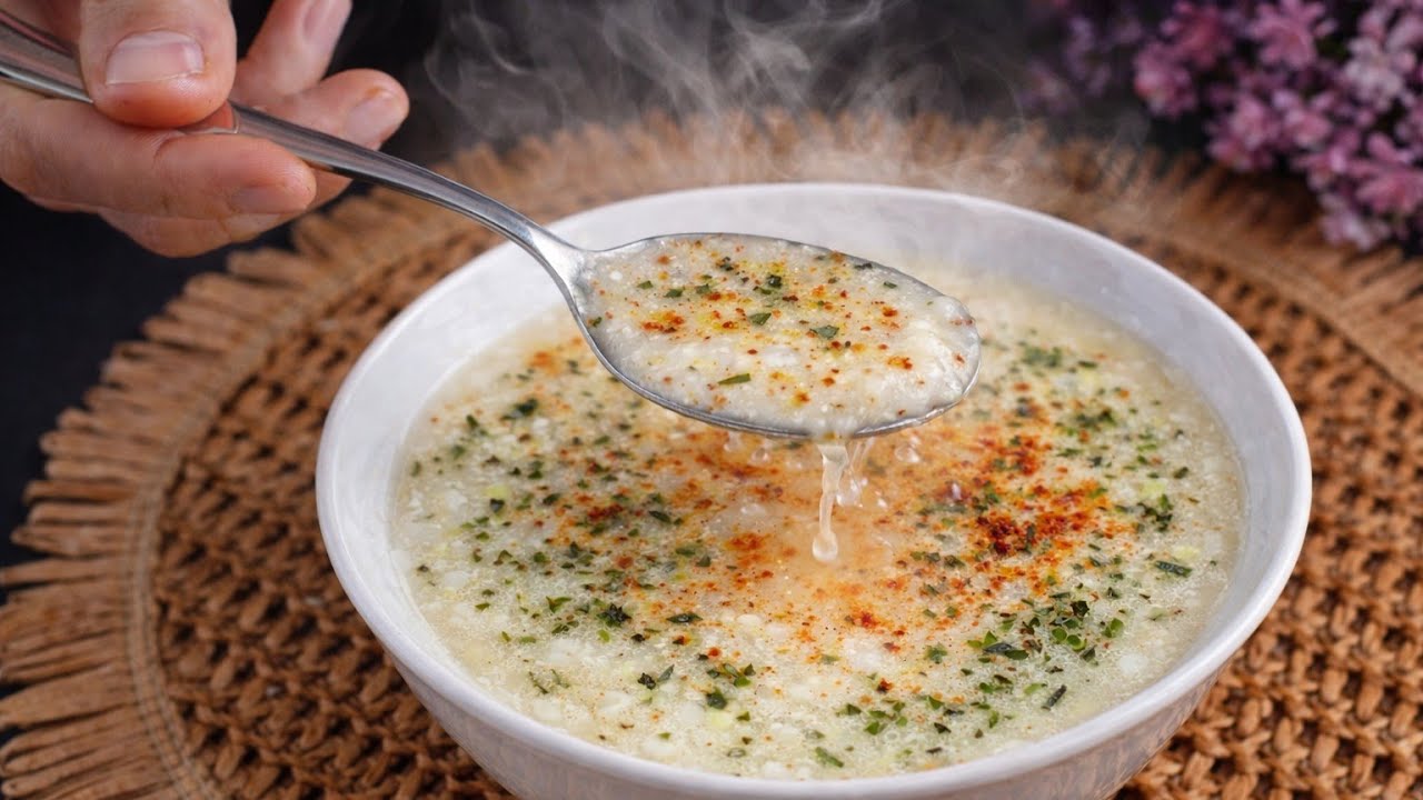 Easy Yogurt Rice Soup Recipe | Healthy & Comforting Homemade Soup