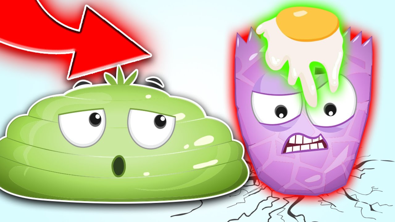 Op & Bob | Solid substance and liquid substance | Cartoon Animation