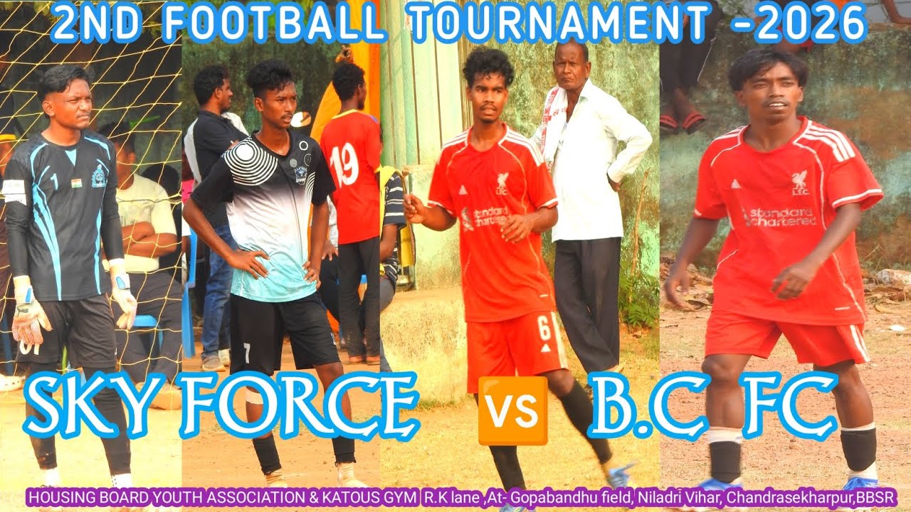SKY FORCE FC Vs BC FC || 4th Quarter || At- Gopabandhu field, Niladri Vihar Chandrasekharpur BBSR