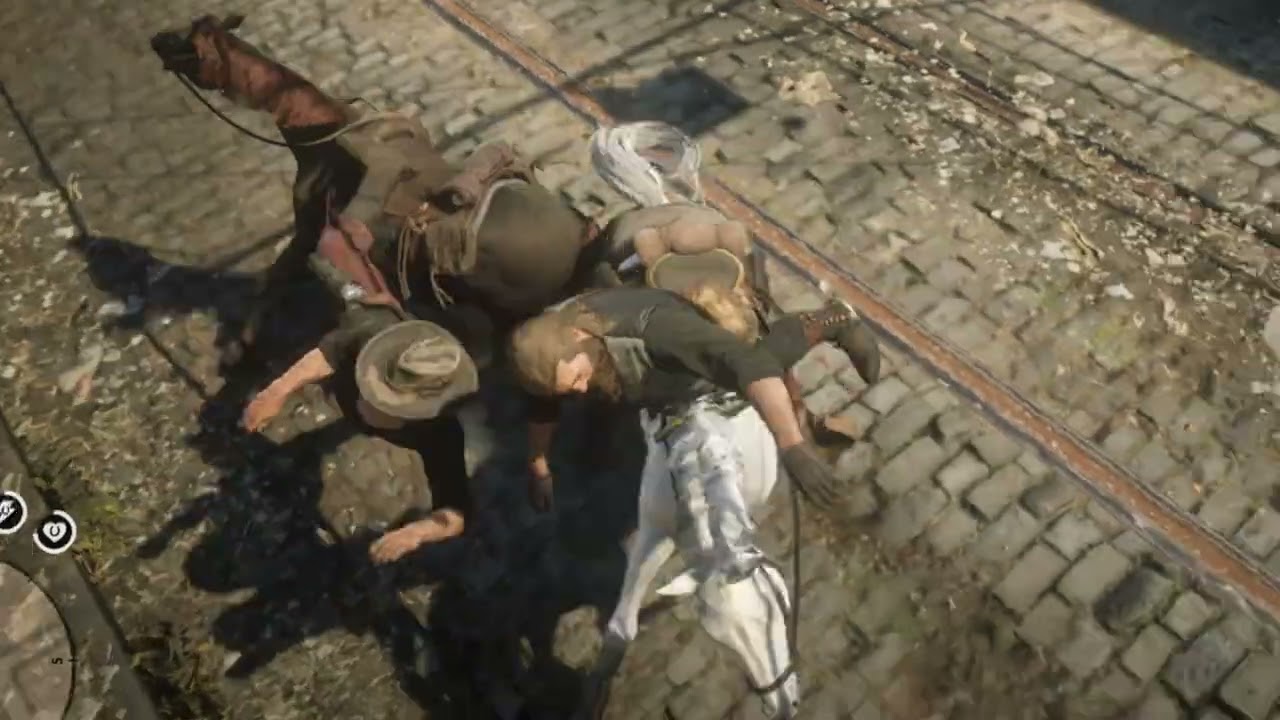 RED DEAD REDEMPTION 2 | EU SÓ CAIO DESSE CAVALO !@#$#@!#$