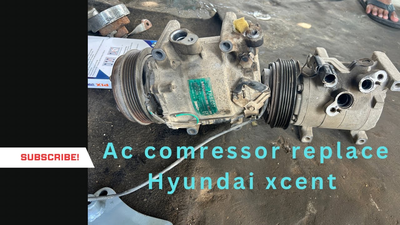 i10 grand AC replacement# i10 grand ac compressor alteration