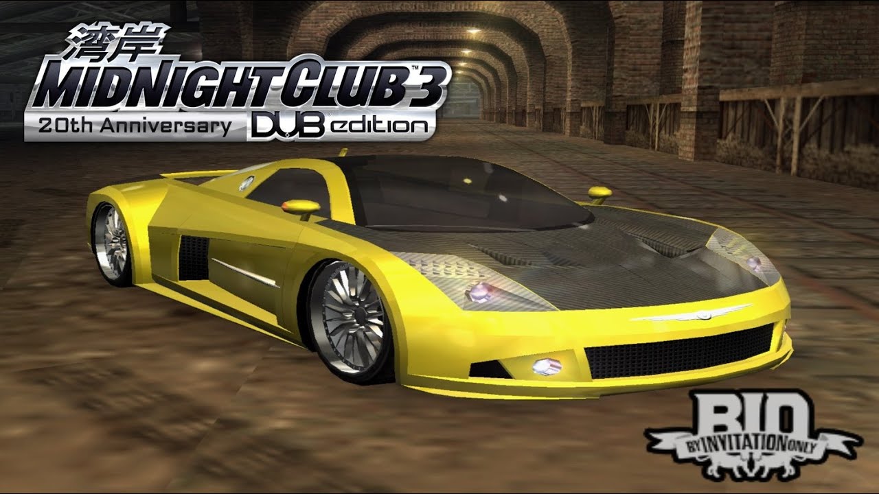 Midnight Club 3: DUB Edition - All 16 Exotic Club Races (By Invitation Only)