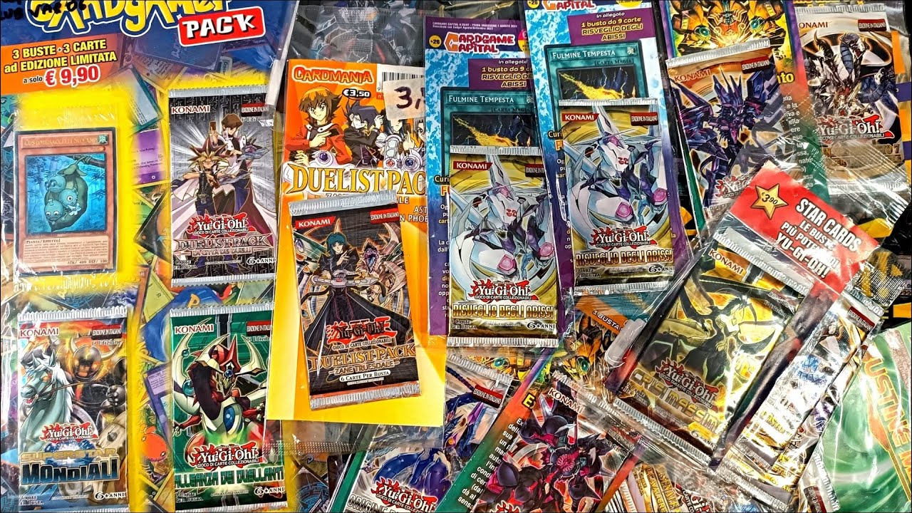 ANCORA a CACCIA di BUSTINE VECCHIE Yu-Gi-Oh! per EDICOLE e trovo Rarit&agrave; GX! Speciale A Caccia 3!