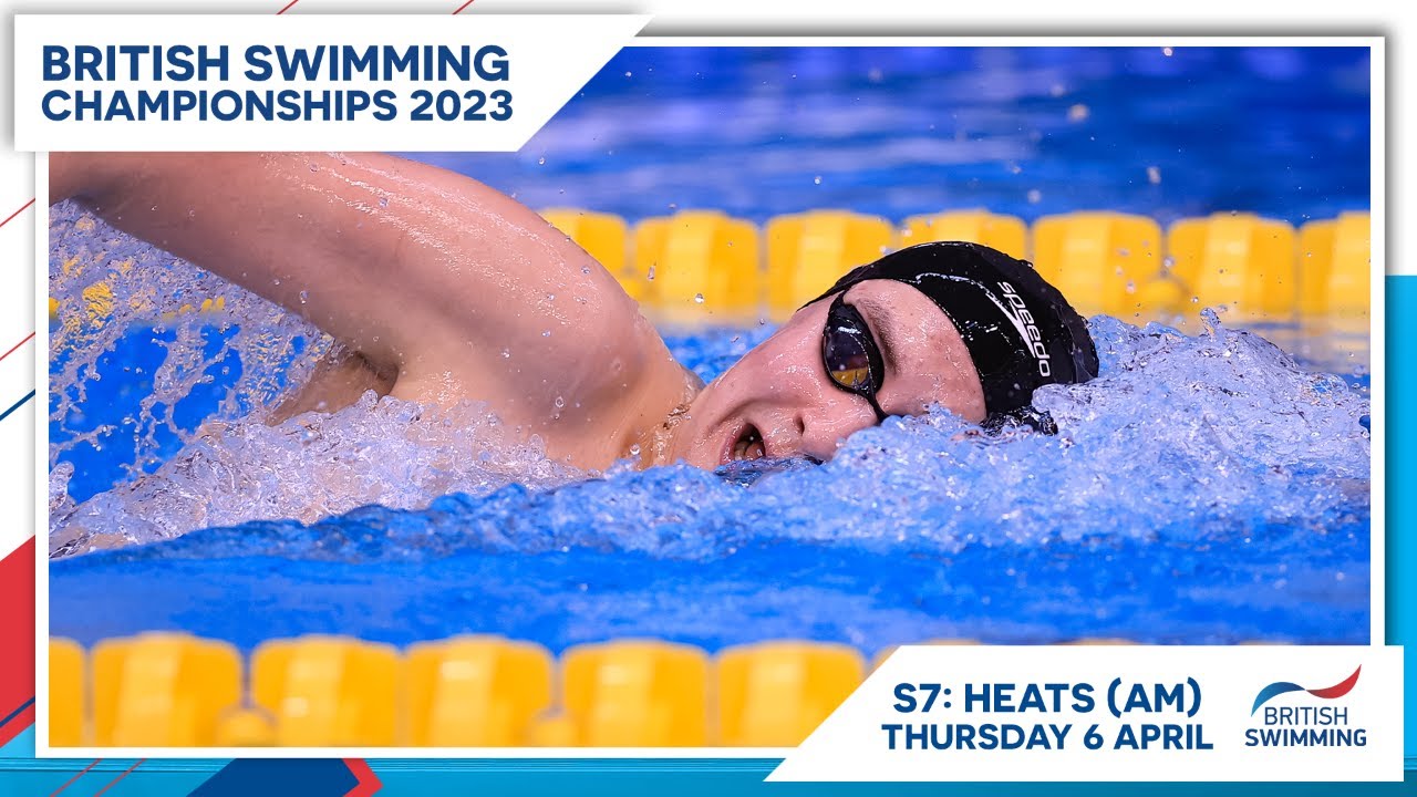 British Swimming Championships 2023: Day 3 Heats (AM)