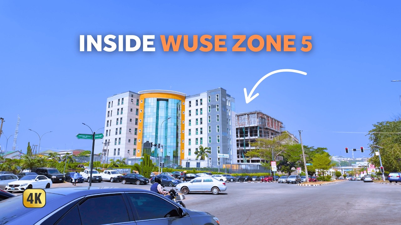 Abuja Neighborhood Tour: Wuse Zone 5 in Ultra HD 4K