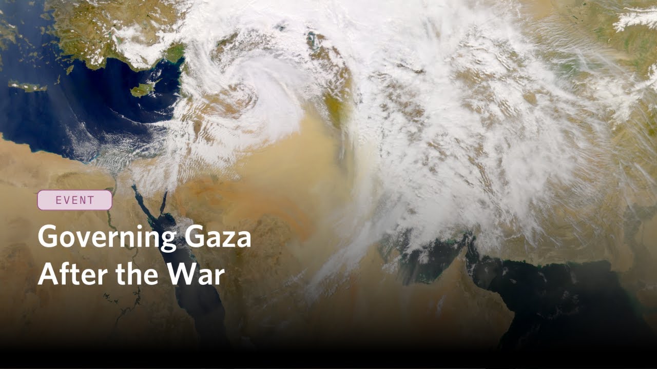 Governing Gaza After the War