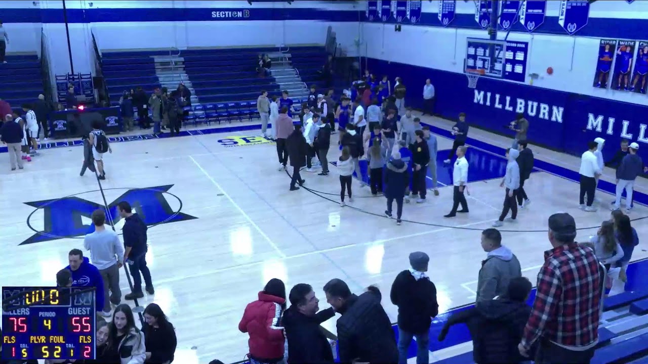 Millburn High School vs Bloomfield High School Mens Varsity Basketball