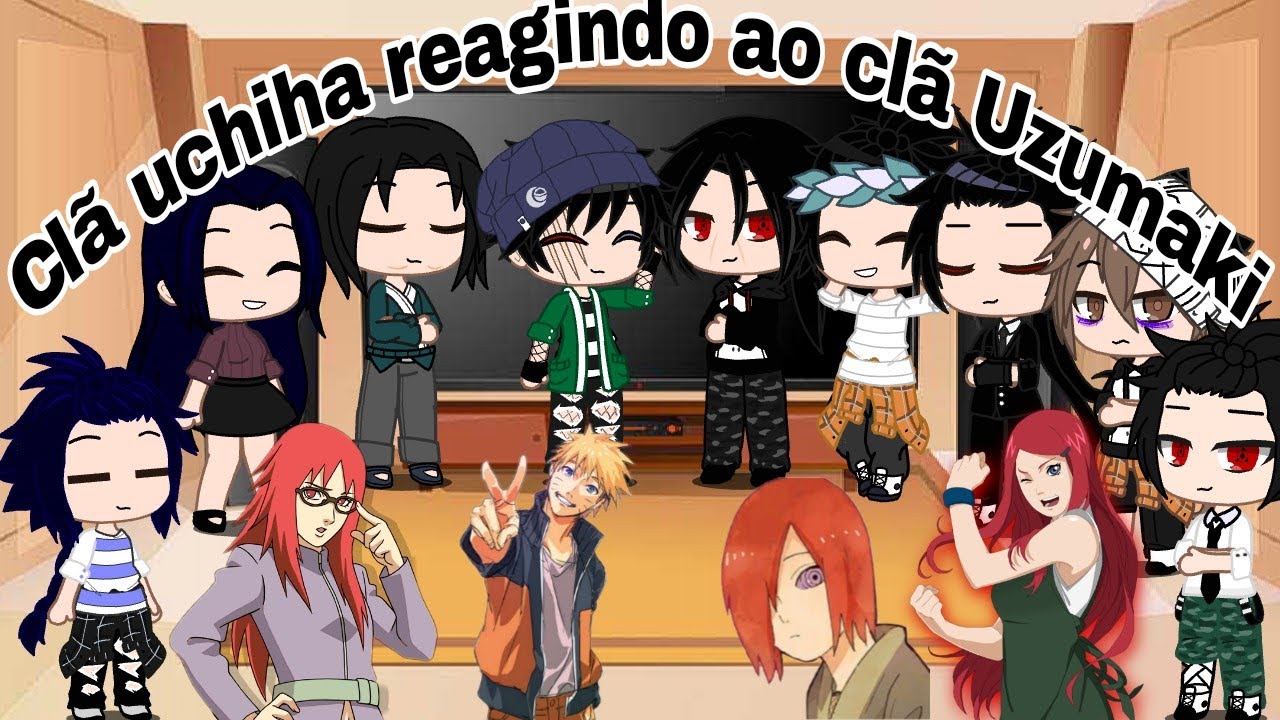 ♡𝆬Clã Uchiha reagindo ao clã Uzumaki♡𝆬 🇧🇷/🇬🇧/🇪🇸(yaoi)(sasunaru)
