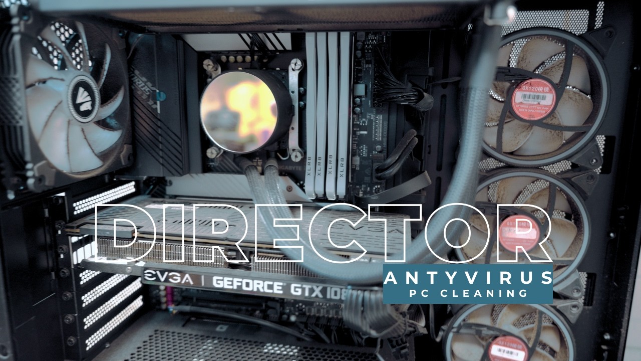 We Deep Cleaned the PC of Kenya’s Best Director – Director Antyvirus 🔥