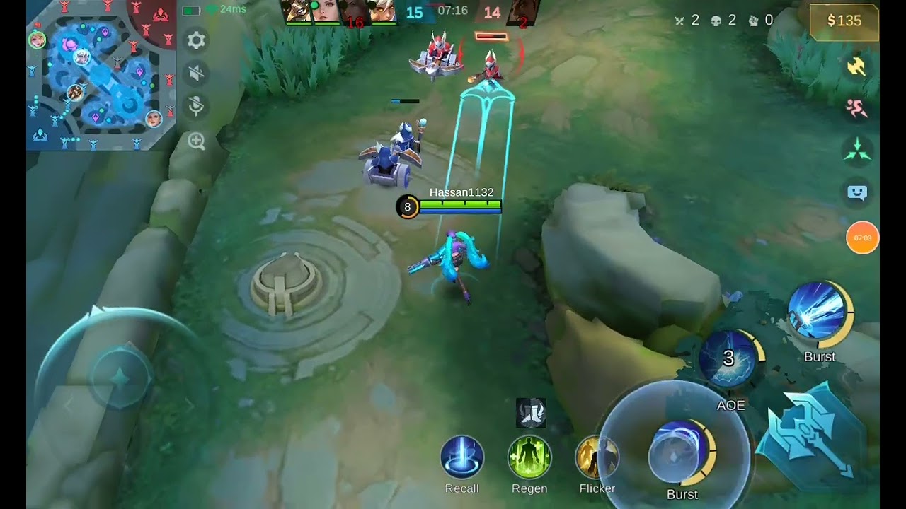 Layla gameplay ‐ hard game