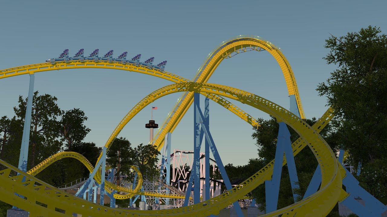 Skyrush || Hersheypark || NL2 Recreation || Sunset POV