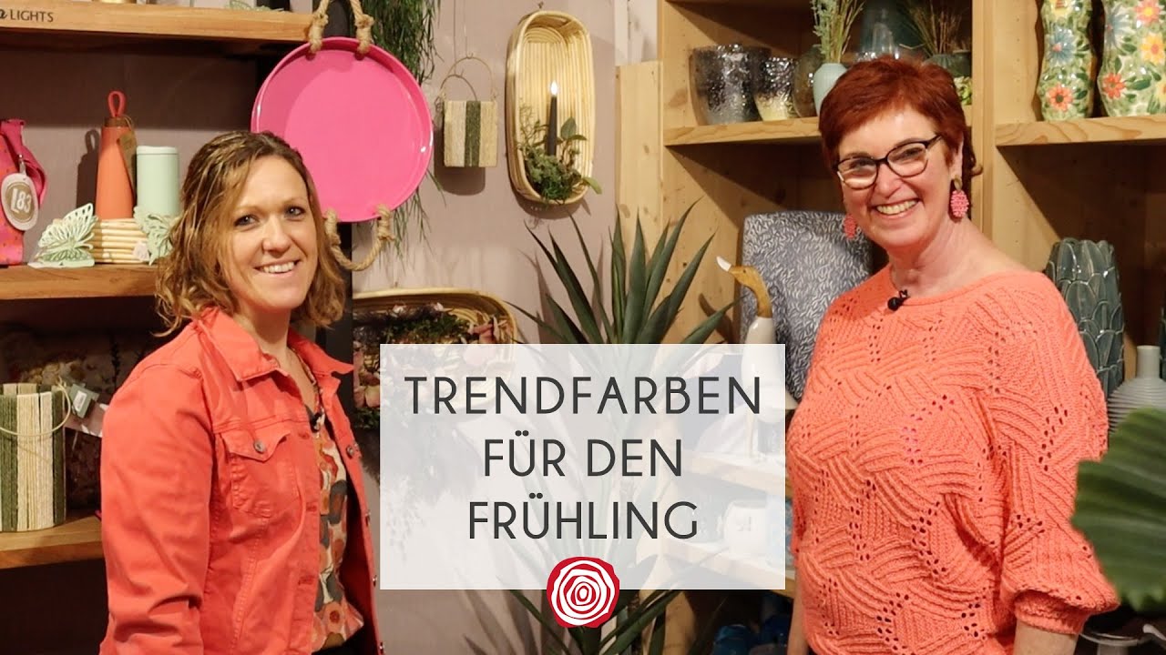 Trendfarben für den Frühling | Wohnen & Schenken - Christa Wagner