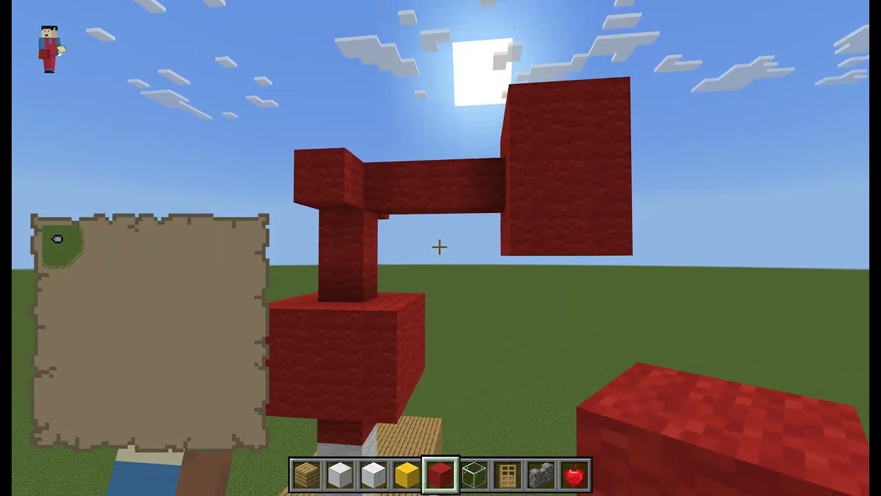 Building a minecraft fire station with a thunderbolt