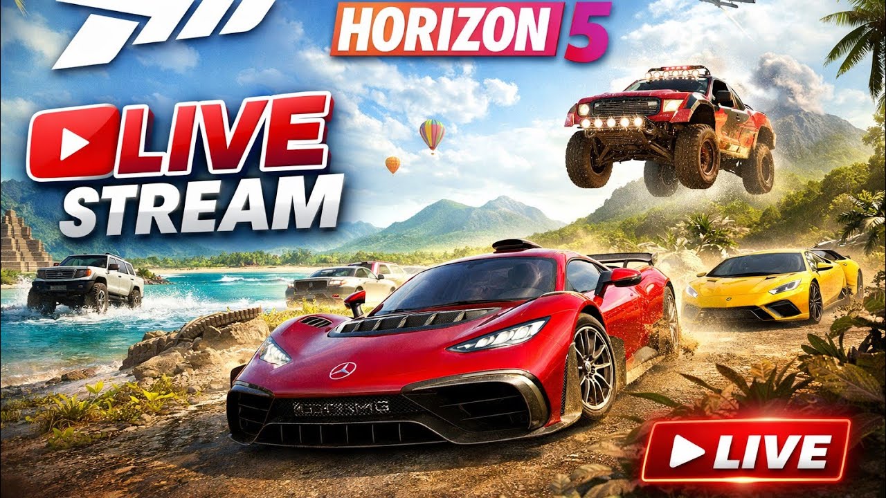 OFF-ROADING WITH GMCJIMMY |Forza horizon 5 🔴LIVE #fh5live #livegaming #forzahorizon5gameplay 