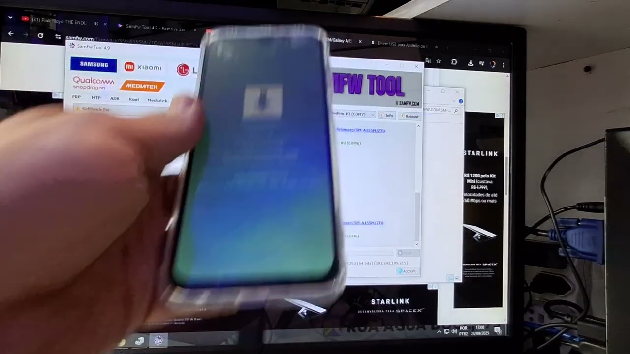Como Desbloquear conta Google samsung A15 4g A155M de Graça!!!