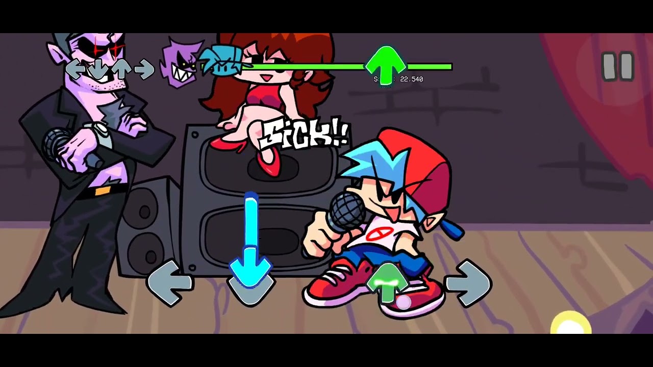 Jogando FNF