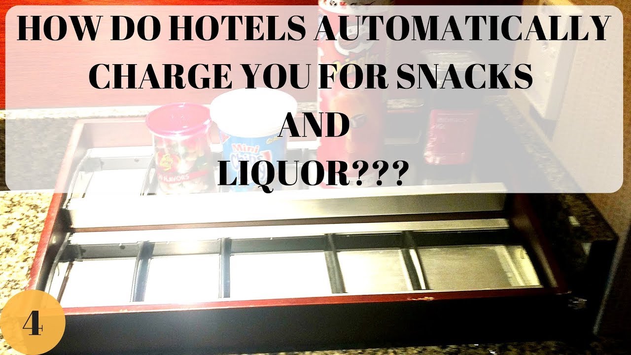Hotel Mini Bar- automatic billing $$$ mini fridge