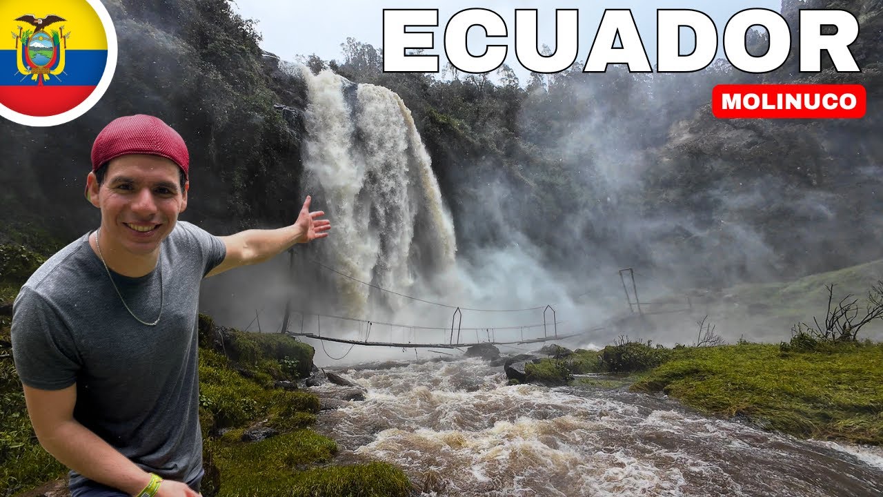 LA INCREÍBLE CASCADA de KIMSA muy cerca de Quito Ecuador 🇪🇨 l Valle de los Chillos - Geleocos