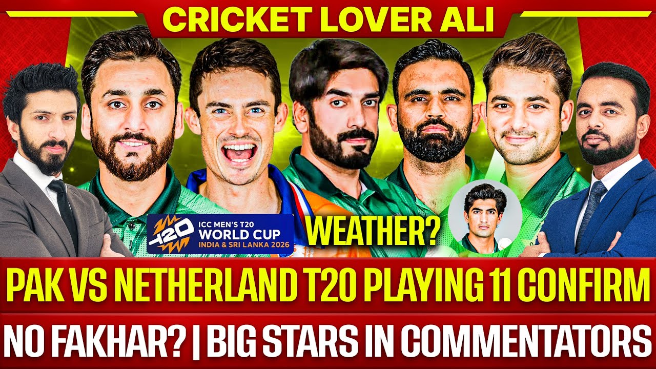 2 Changes, Pak vs Netherland T20 Playing 11 | Colombo Weather Update | No Fakhar? | 1 Big Blow?
