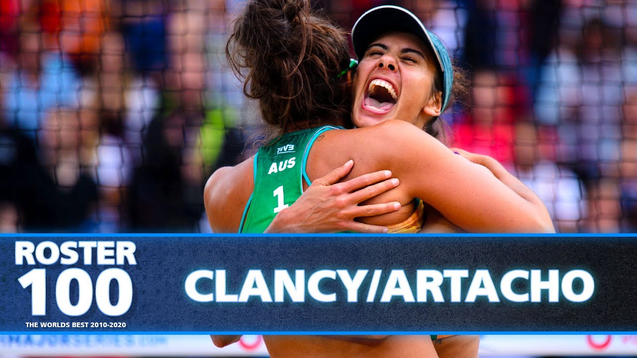 Best of Clancy/Artacho - Rising Beach Volleyball Stars from Australia! 🇦🇺 | #Roster100 | HD