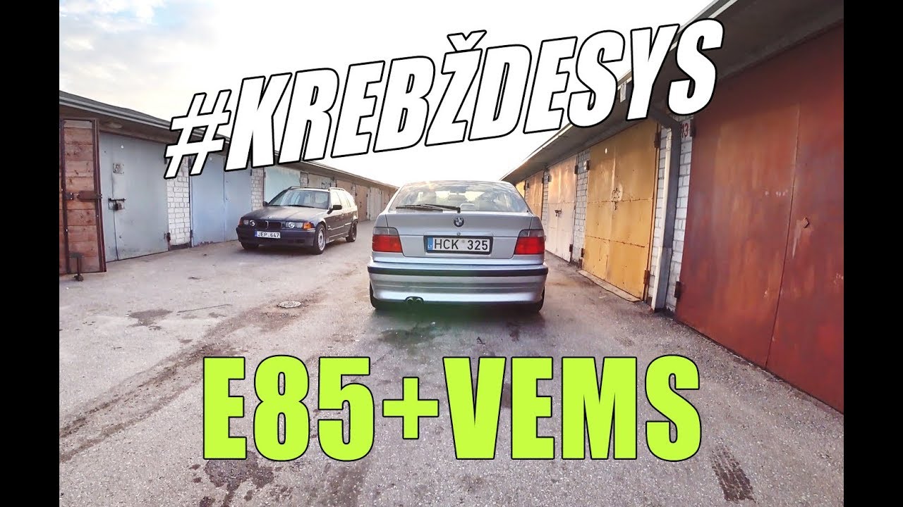 E36 M52B30 + VEMS + E85. Vovka deda išsukimą. Tvarkau sandelio minusus
