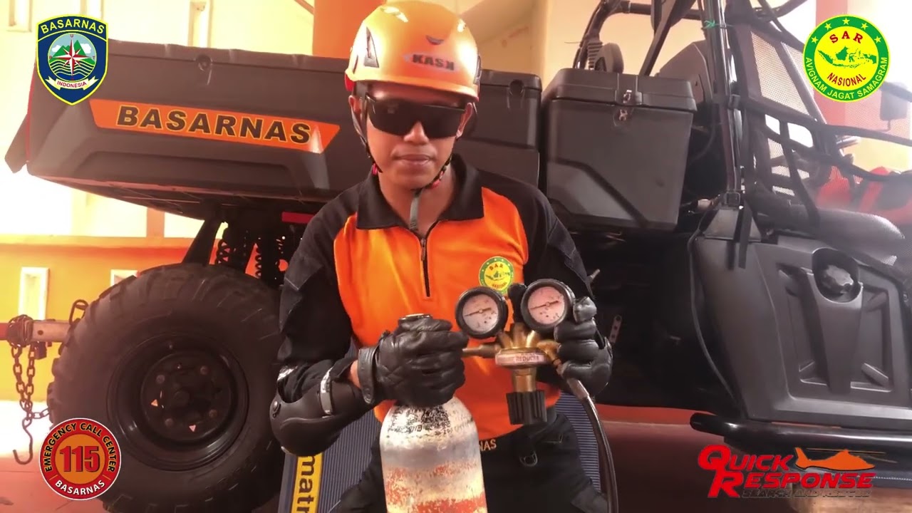 Tutorial Pengoperasian dan Pengenalan Peralatan LIFTING BAG. Di Kantor sar Pekanbaru.