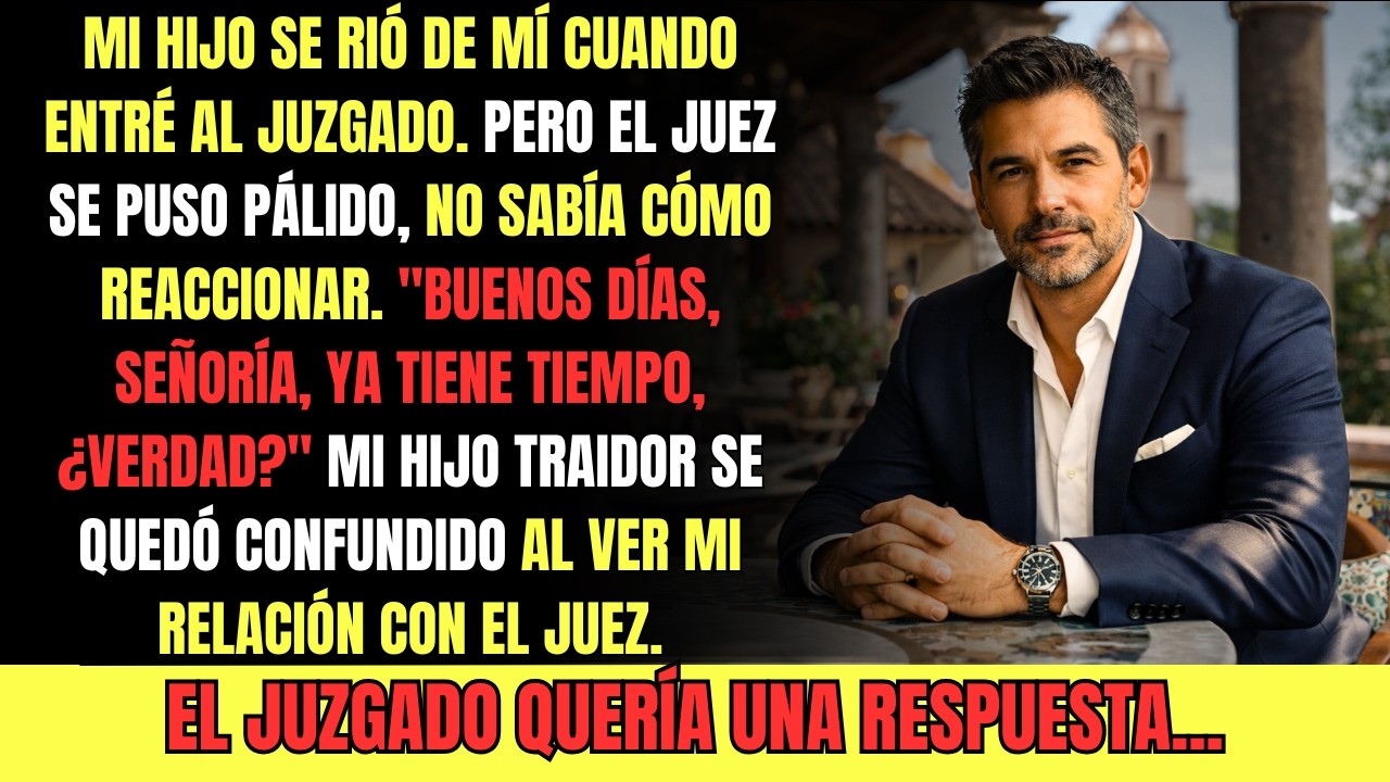 MI HIJO ME TRAICIONÓ 18 MESES, PERO EL JUEZ QUE ENTRÓ POR ESA PUERTA LO CAMBIÓ TODO PARA SIEMPRE.