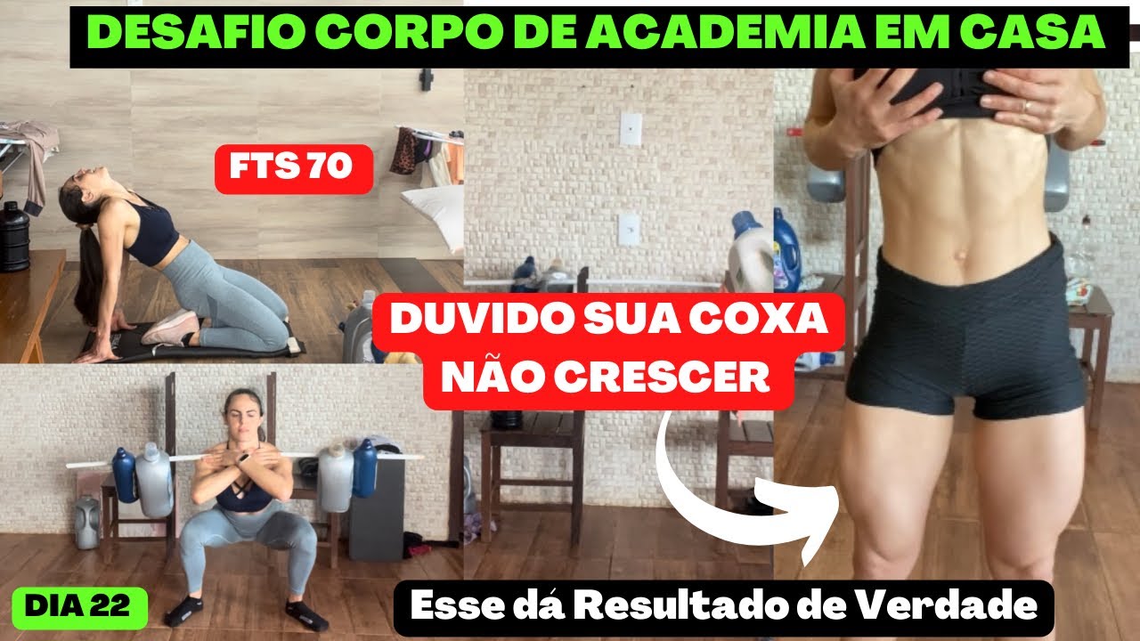 TREINO de QUADRÍCEPS com técnica AVANÇADA! FTS 70