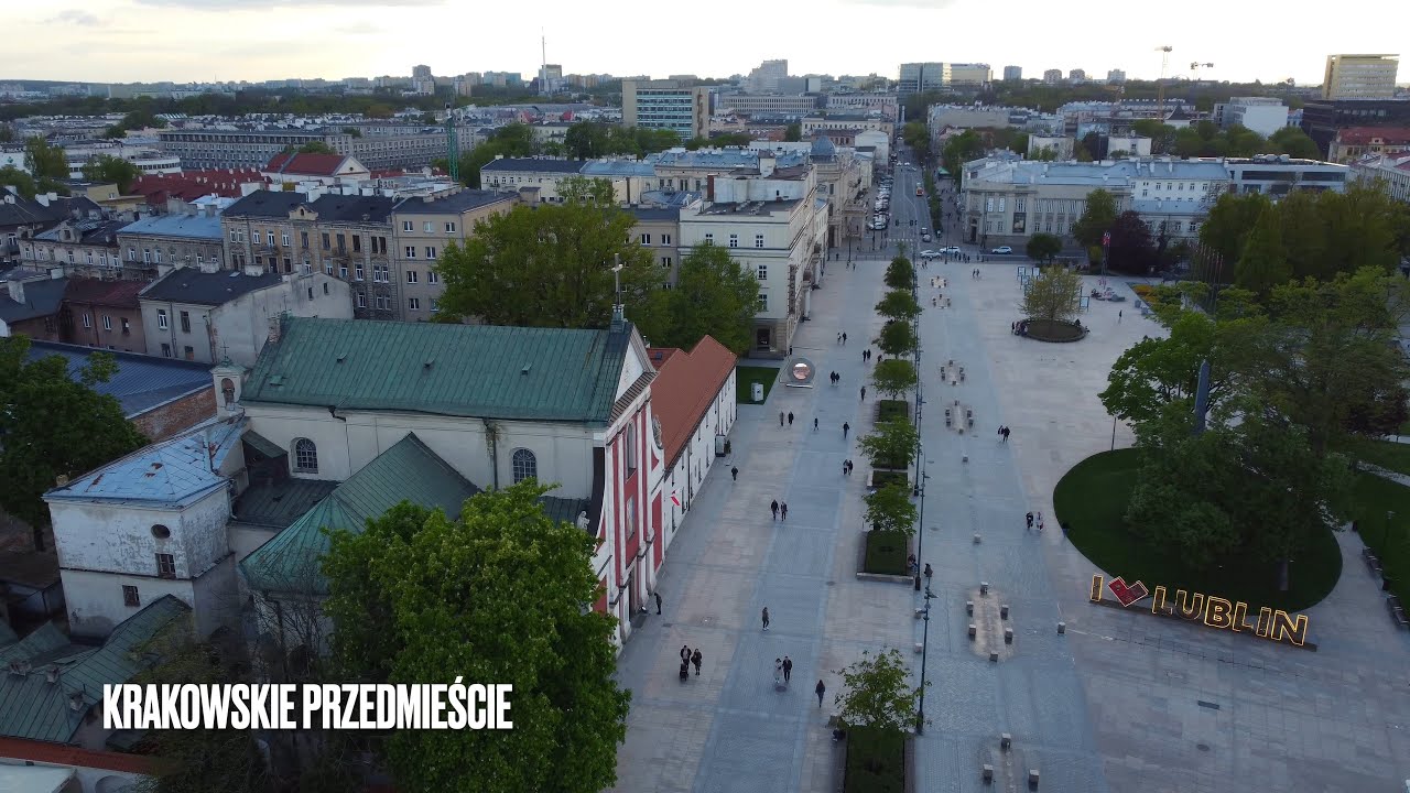Lublin by drone | Lublin z lotu ptaka | Lublin z drona | 4K