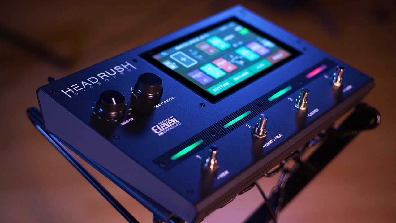 HeadRush Gigboard - Demo with Mike Massions