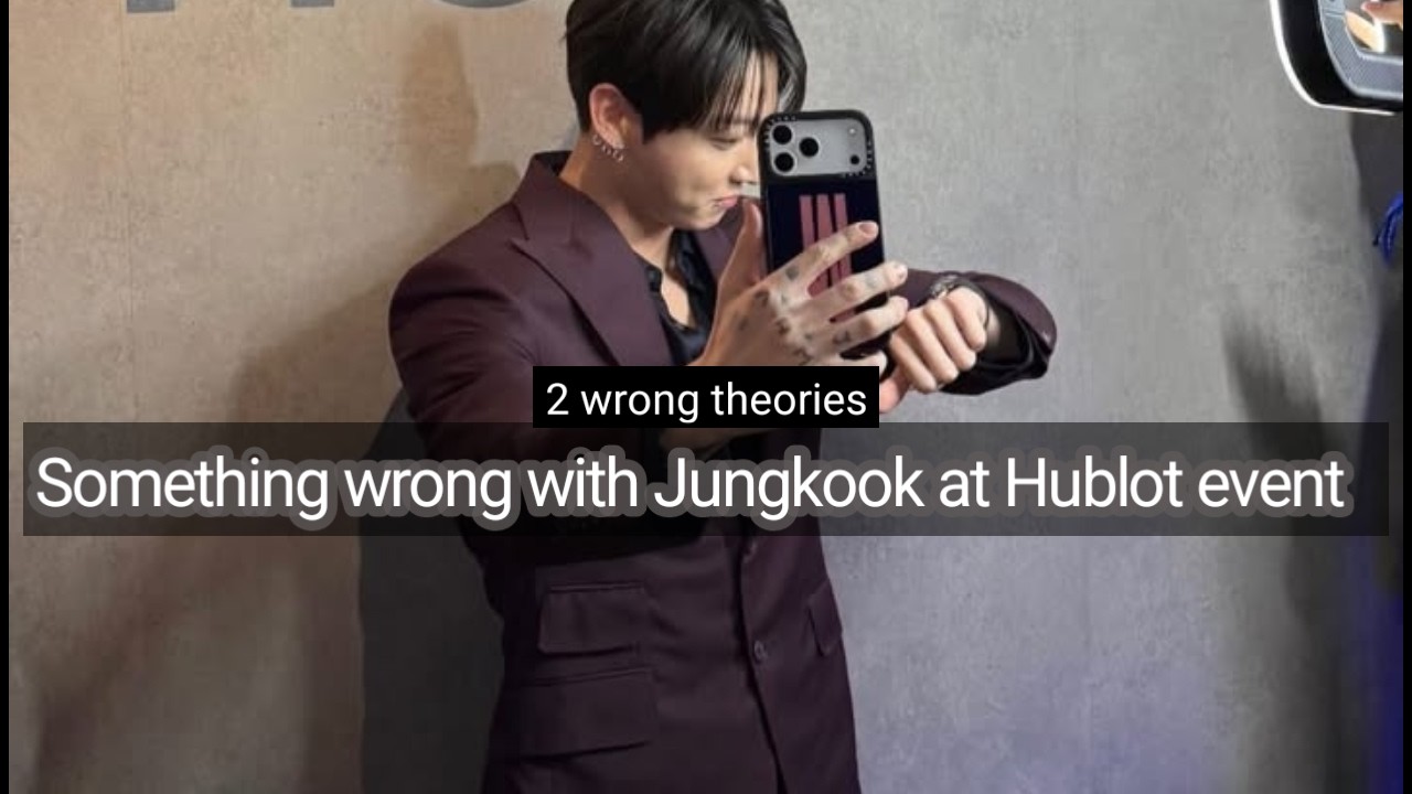 Taekook - 2 wrongs things when Jungkook's at Hublot event