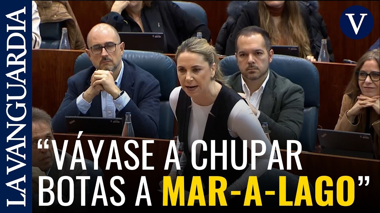 La izquierda carga contra el sexto viaje de Ayuso a EE UU