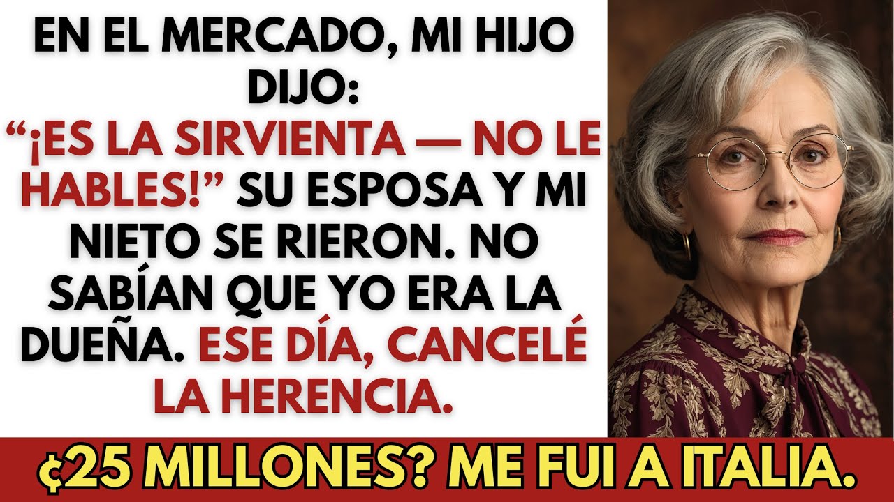 En el Mercado, mi Hijo le Dijo al Cajero: 