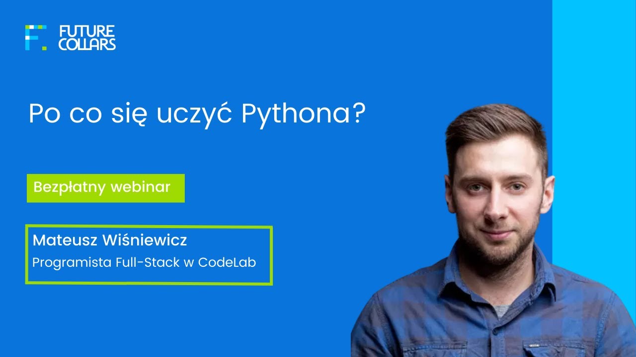 Bezpłatny webinar: Po co się uczyć Pythona?