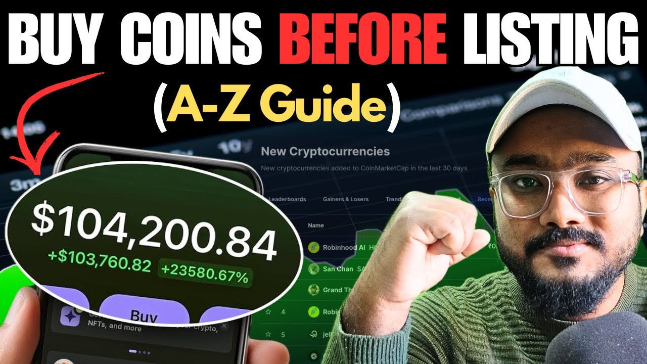 How To Buy New Crypto Coins Before Listing | Hindi